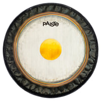 Front view of Paiste 36" Symphonic Gong on white background