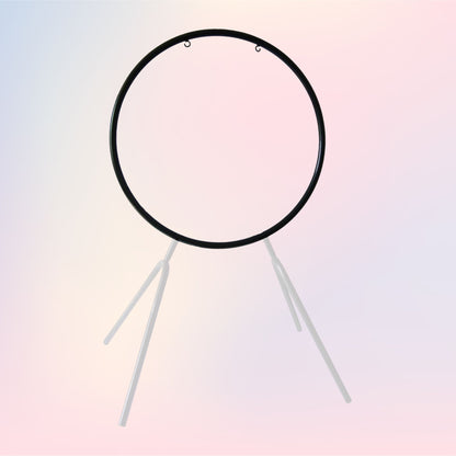 Front view of Paiste Ring Outer Diameter 35" on pink and purple background