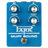 Front view of Park Custom Shop Muff Sound Pedal on white background