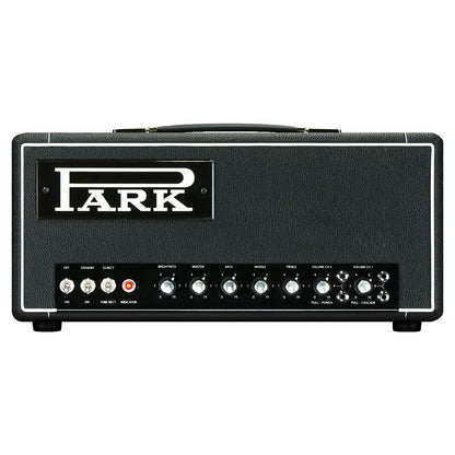 Front view of Park P18LR Little Rock Custom Guitar Amplifier Head on white background