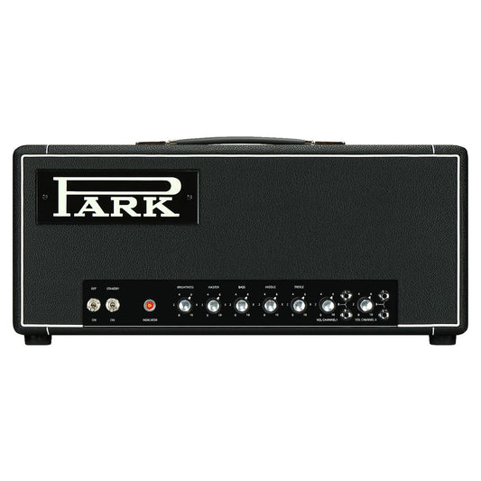 Front view of Park P45 Classic (1964-66) Custom Guitar Amplifier Head on white background