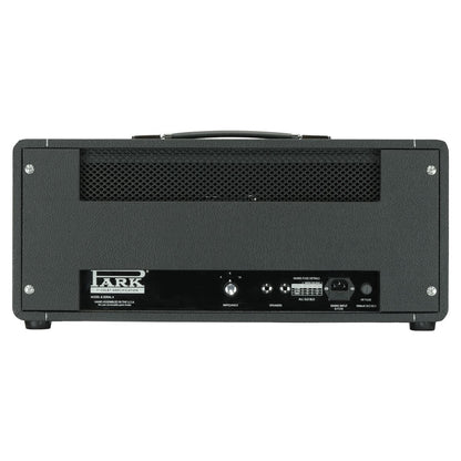 Rear ports view of Park P50B Super Bass (1968) Custom Bass Amplifier Head on white background