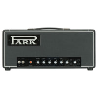 Front view of Park P50 Classic (1966 Black Flag Plexi) Custom Guitar Amplifier Head on white background
