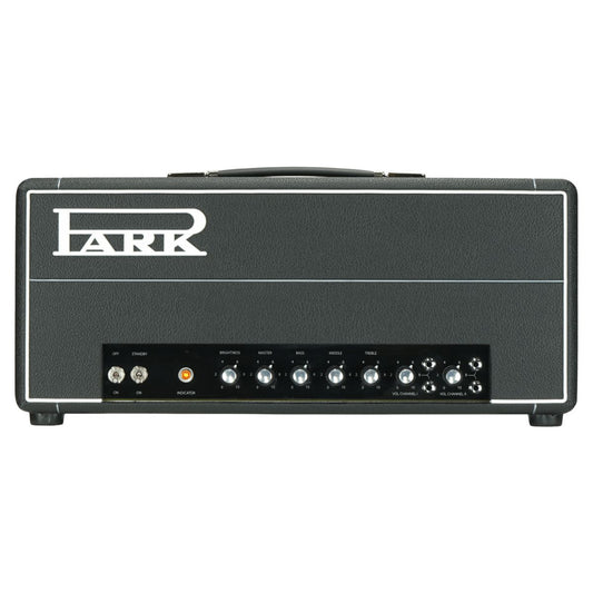 Front view of Park P75 Classic (1969) Custom Guitar Amplifier Head on white background