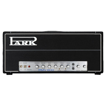 Front view of Park PMV800 Handwired Custom Guitar Amplifier Head on white background
