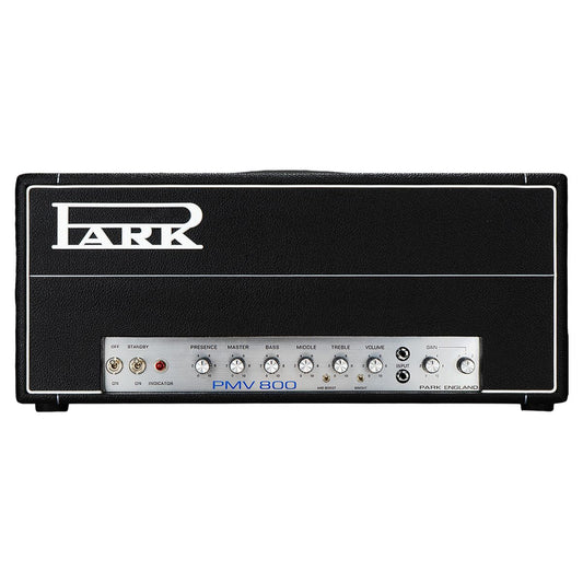 Front view of Park PMV800 Handwired Custom Guitar Amplifier Head on white background