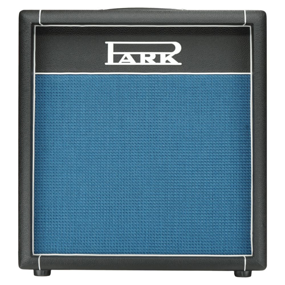 Front view of Park S1-112 (Angled Grill) Speaker Cabinet on white background