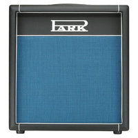 Front view of Park S1-112 (Angled Grill) Speaker Cabinet on white background
