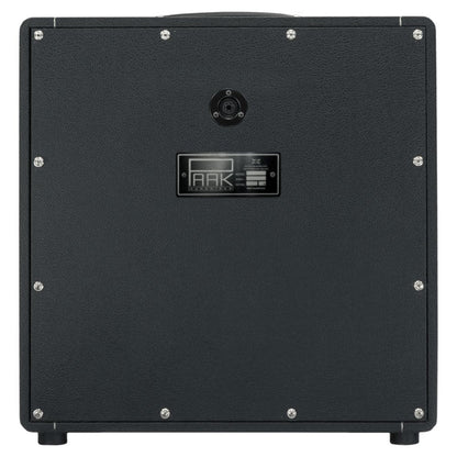 Rear port view of Park S1-112 (Angled Grill) Speaker Cabinet on white background