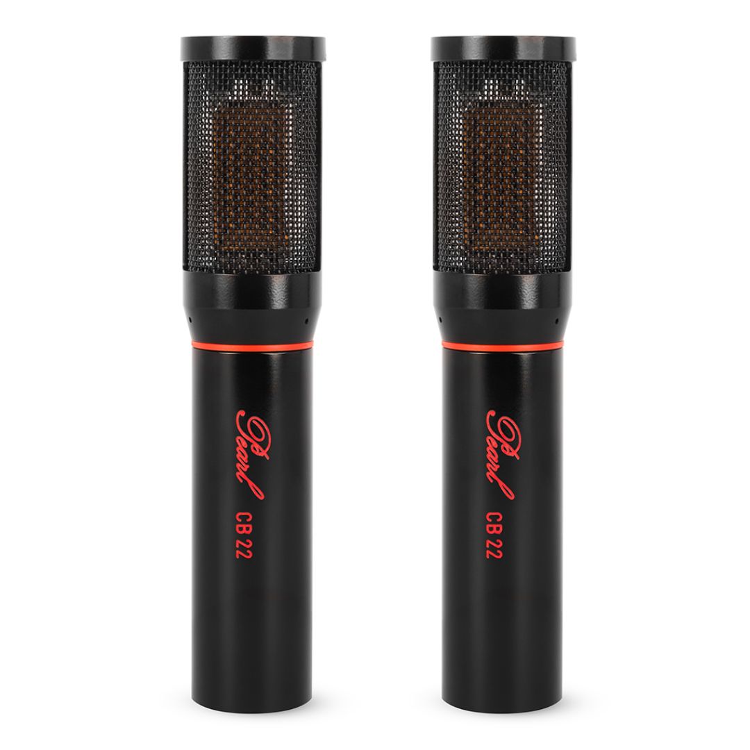 Front view of Pearl CB 22 Matched Pair on white background