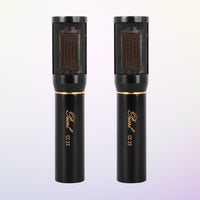 Front view of Pearl CC 22 Matched Pair on purple background