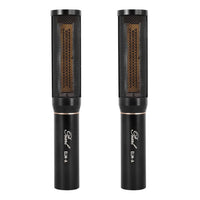 Front view of Pearl Microphone Labs ELM-A Matched Pair on white background