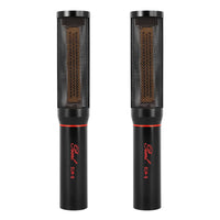 Front view of Pearl Microphone Labs ELM-B Matched Pair on white background