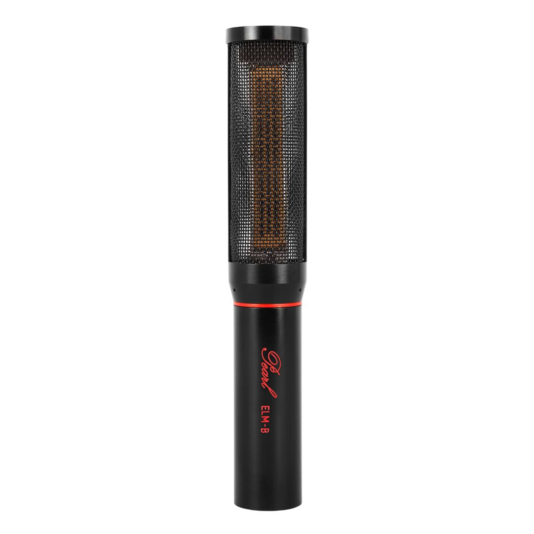 Front view of Pearl Microphone Labs ELM-B Single on white background