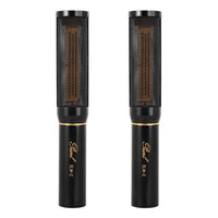 Front view of Pearl Microphone Labs ELM-C Matched Pair on white background