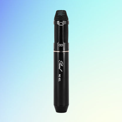 Front view of Pearl Microphone Labs MS 8CL on blue background