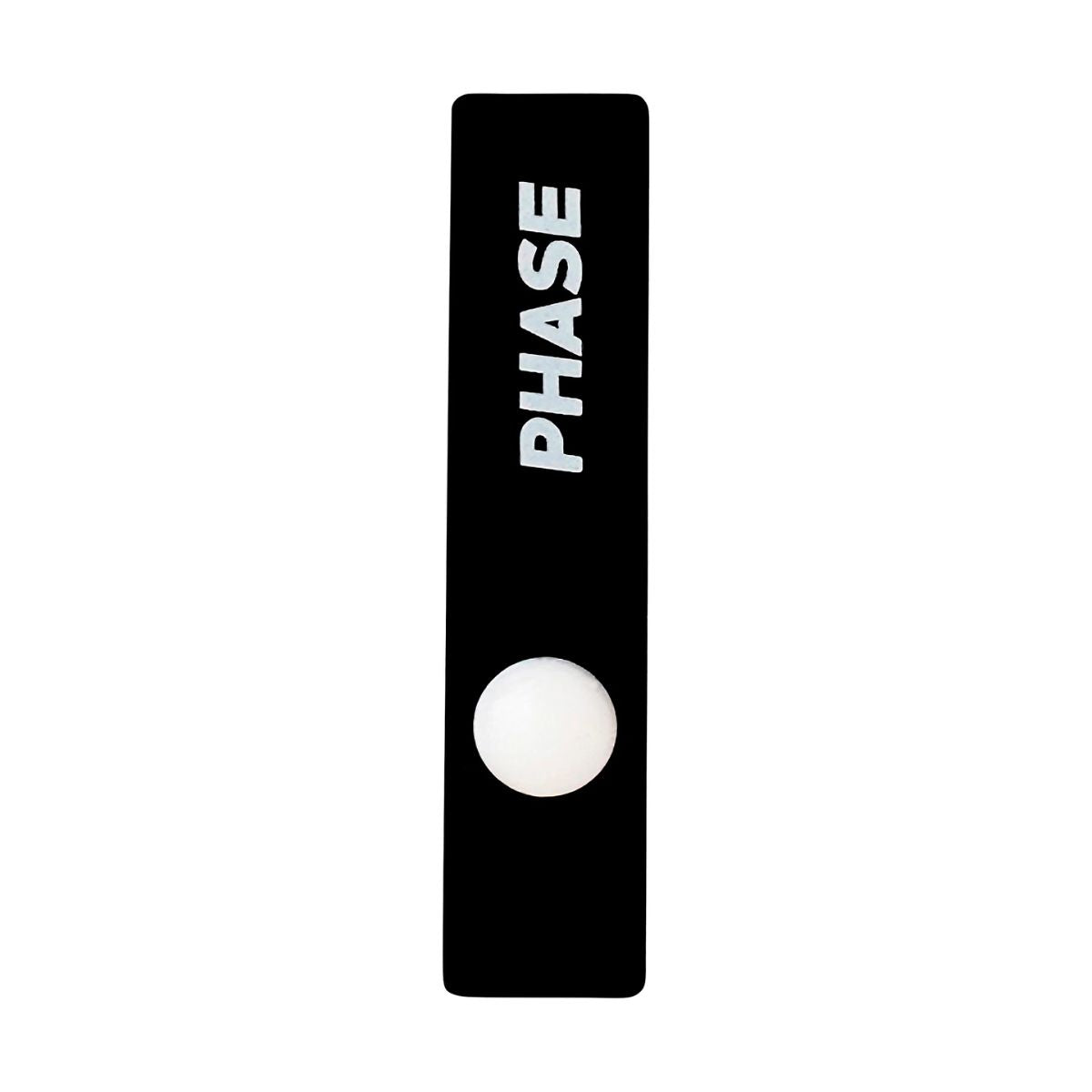 Single Phase Magnetic Sticker on white background