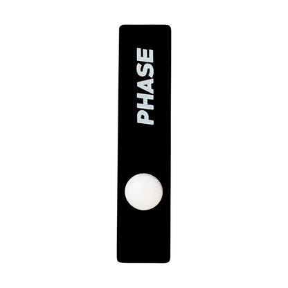 Single Phase Magnetic Sticker on white background
