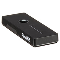Angled side view of Phase Remote on white background