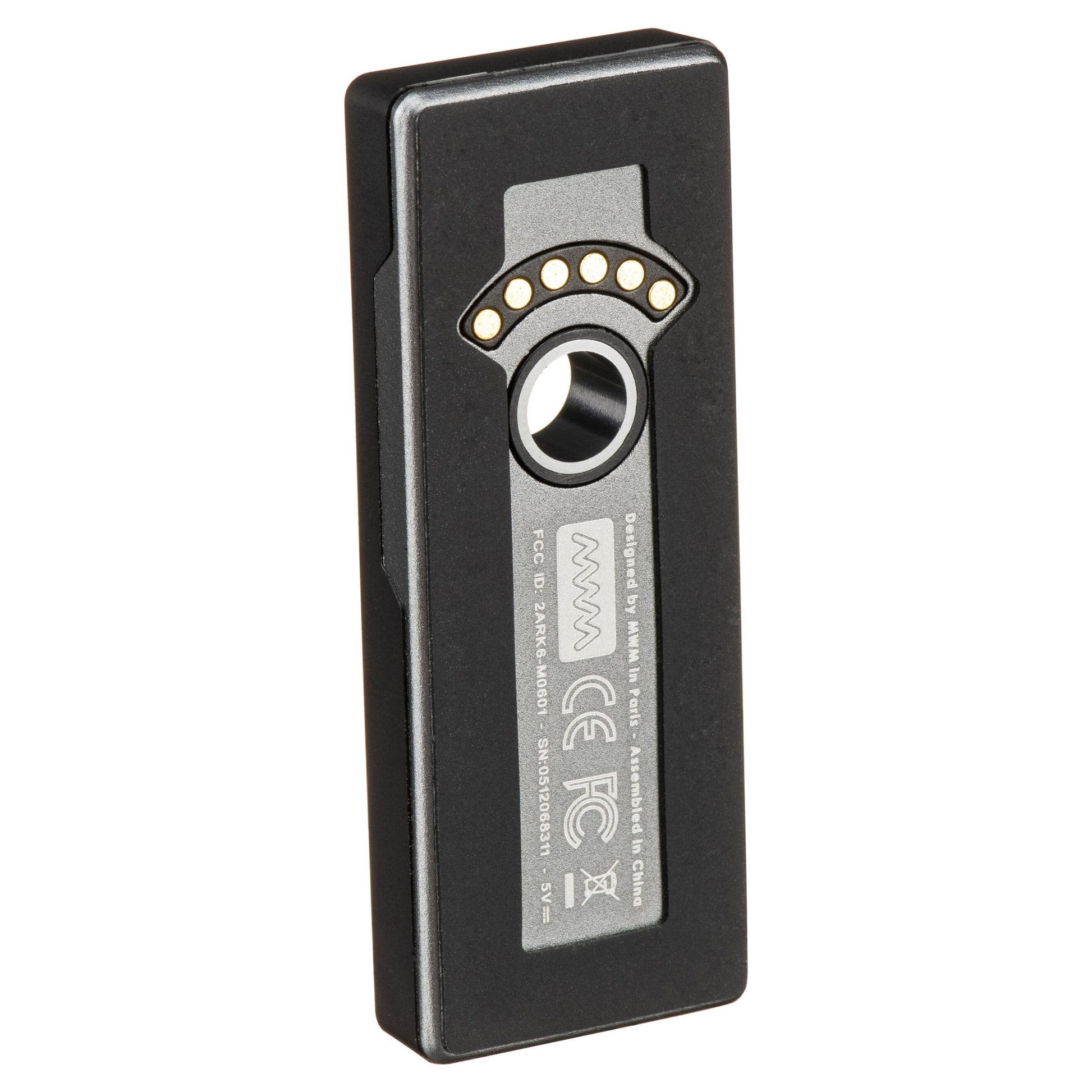 Angled rear view of Phase Remote on white background