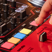 Pioneer DJ DJM-S5 2-Channel DJ Mixer (Gloss Red)