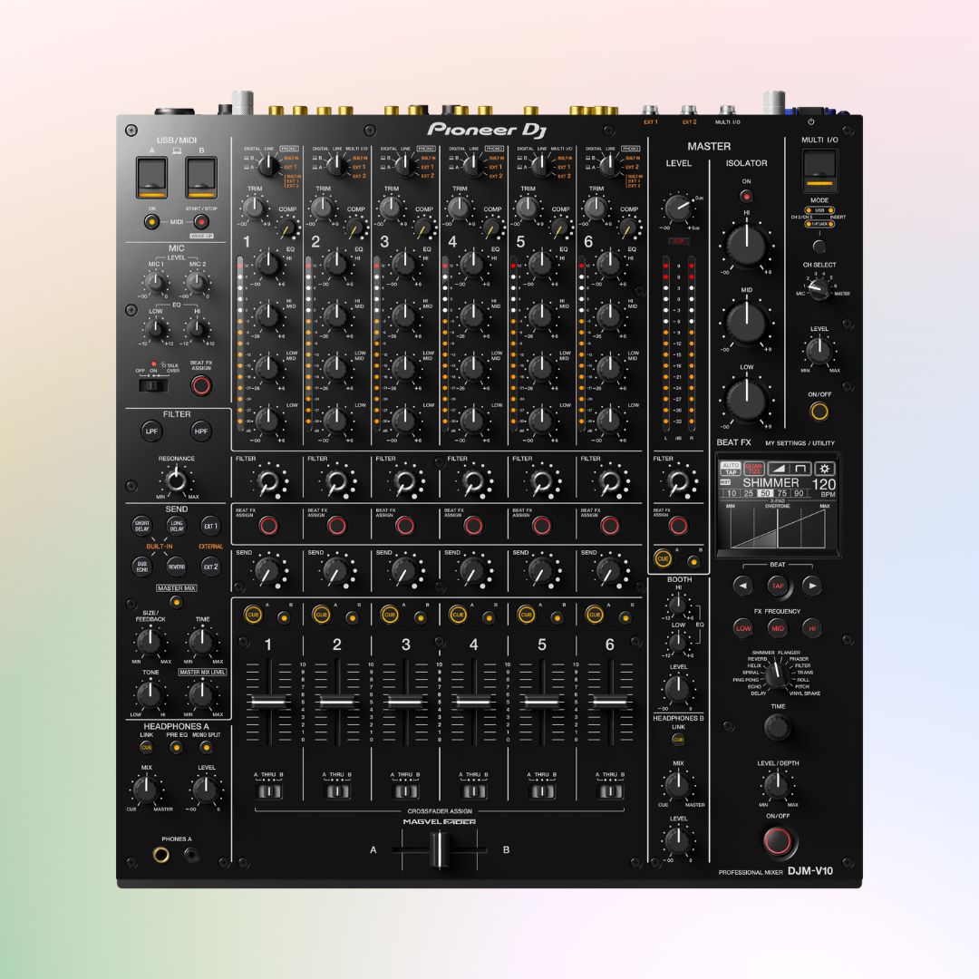 Pioneer DJ DJM-V10 DJ 6 Channel Mixer
