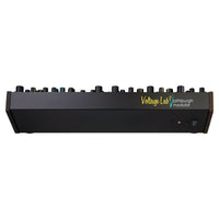 Rear view of Pittsburgh Modular Voltage Lab 2 on white background
