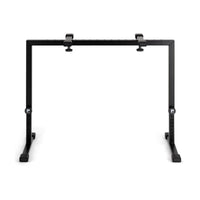 Front view of Profile KB-STAND Fully Adjustable Keyboard Stand Black on white background