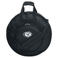 Front view of Protection Racket 6021-00 24" Deluxe Cymbal Bag on white background
