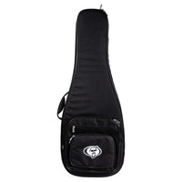 Front view of Protection Racket 7151-00 Deluxe Electric Bass Guitar Case on white background