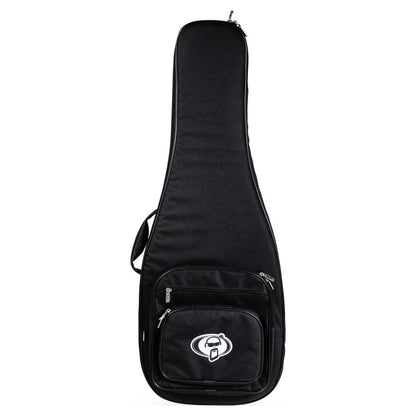 Front view of Protection Racket 7151-00 Deluxe Electric Bass Guitar Case on white background