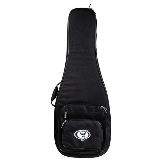 Front view of Protection Racket 7151-00 Deluxe Electric Bass Guitar Case on white background