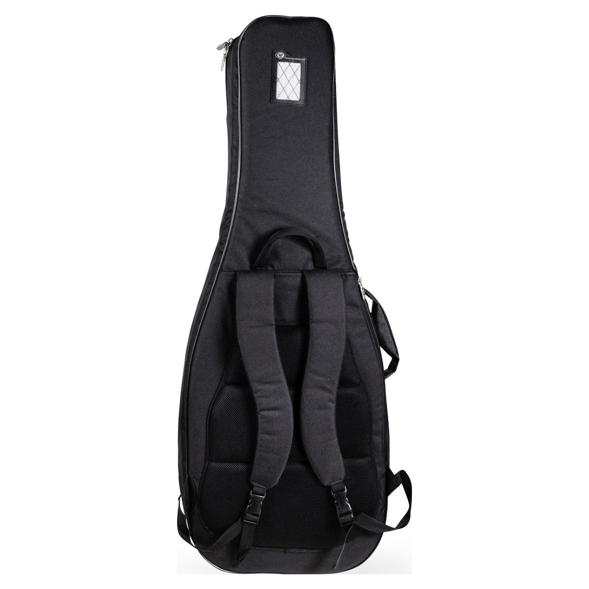 Rear view of Protection Racket 7152-00 Deluxe Classical Guitar Case on white background
