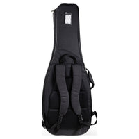Rear view of Protection Racket 7153-00 Deluxe Acoustic Guitar Case on white background