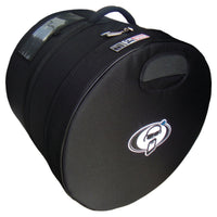 Angled view of Protection Racket A2016-00 AAA Rigid Floor Tom Case 16"x16" on white background