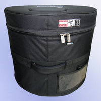 Side view of Protection Racket A2016-00 AAA Rigid Floor Tom Case 16"x16" on purple background