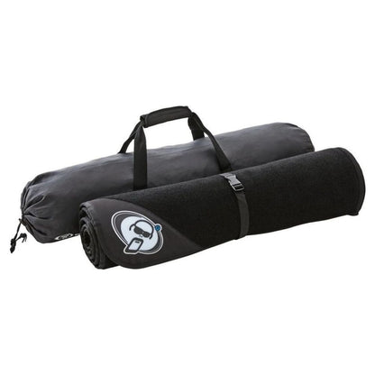 Inclusions of Protection Racket Folding Drum Mat 6.56' x 5.25' on white background