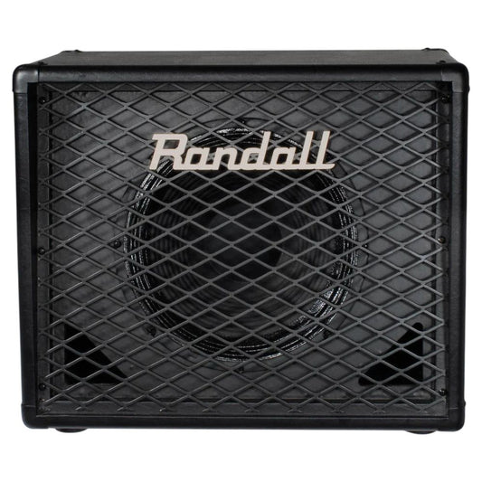 Front view of Randall RD112-S80 Diavlo Guitar Speaker Cabinet on white background