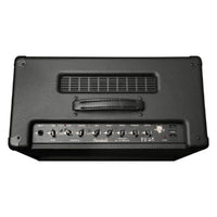 Top controls view of Randall RD20-112 Diavlo Combo Amplifier on white background