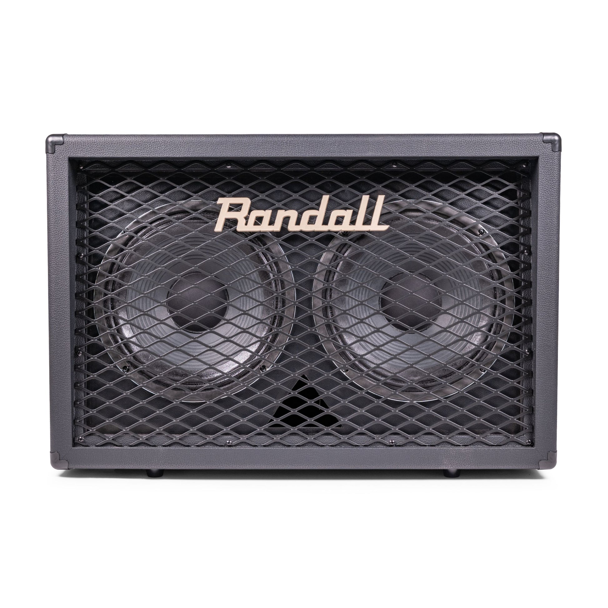 Front view of Randall RD212-S80 Guitar Speaker Cabinet on white background
