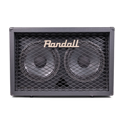 Front view of Randall RD212-S80 Guitar Speaker Cabinet on white background