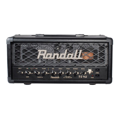 Front view of Randall RD45H Diavlo Guitar Amplifier Head on white background