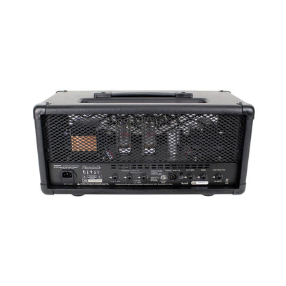 Rear ports view of Randall RD45H Diavlo Guitar Amplifier Head on white background