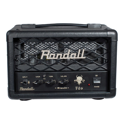 Front view of Randall RD5H Diavlo Guitar Amplifier Head on white background