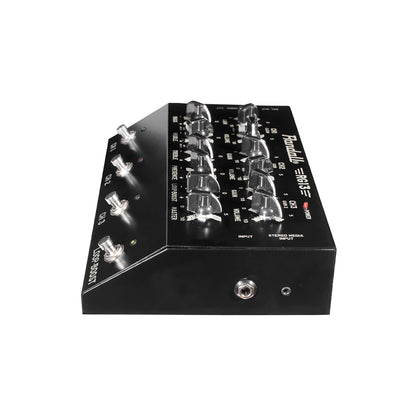 Right ports view of Randall RG13 Guitar Pedal Amplifier on white background