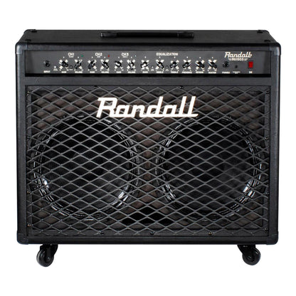 Front view of Randall RG1503-212 Combo Solid State Guitar Amplifier on white background