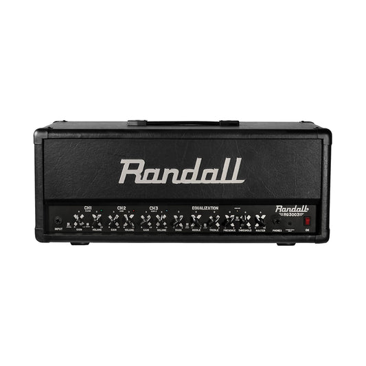 Front view of Randall RG3003H Guitar Amplifier Head on white background