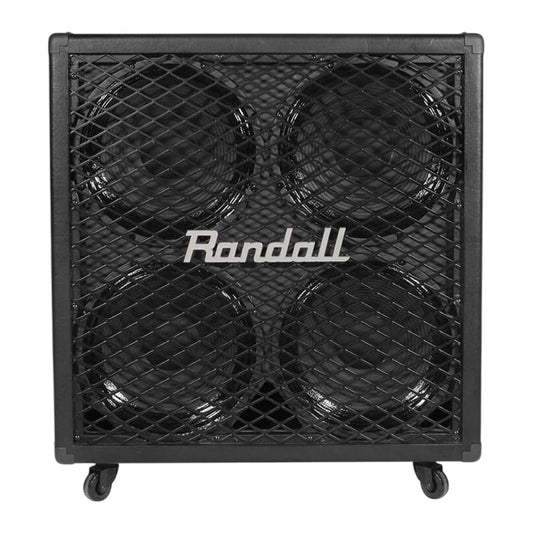 Front view of Randall RG412 Guitar Speaker Cabinet on white background
