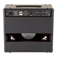 Rear view of Randall RG80 Combo Guitar Amplifier on white background