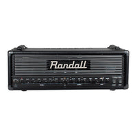 Front view of Randall Thrasher Guitar Amplifier Head on white background